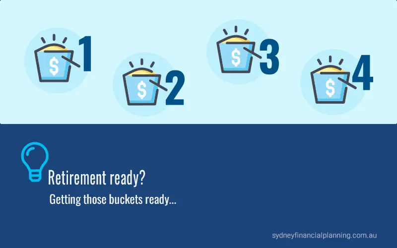 Transitioning into retirement? Start to get your buckets in place early.